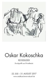 Bild vergrößern: Kamelmarkt II, 1965_66, Lithographie - Copyright Fondation Oskar Kokoschka