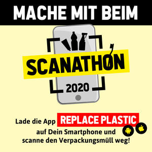 Zum Scanathon 2020 die Plastikverpackung wegscannen