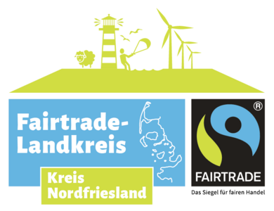 Bild vergrößern: Logo Fairtrade Kreis Nordfriesland